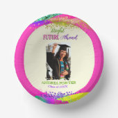 Bright Future Ahead Graduation Party Pappteller (Vorderseite)