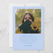 Bright Future Stars Multi Photo Icy Blue Grad Ankündigung (Rückseite)