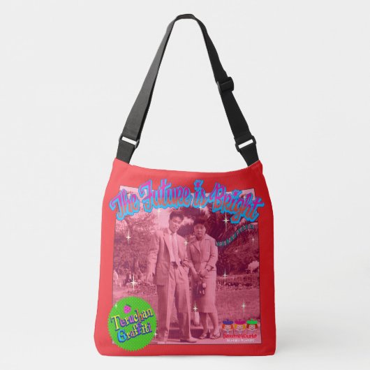 bright future tragetaschen mit langen trägern (Vorderseite)