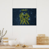 Bright Gemini Poster (Küche)