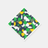 Bright Geo Serviette (Ecke)