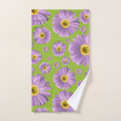Bright Gerbera Daisy Pattern Badhandtuch Set (Handtuch)