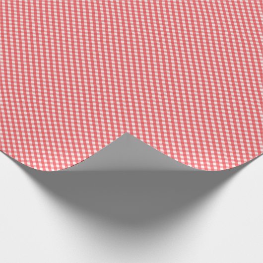 Bright Gingham Geschenkpapier (Ecke)