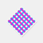 Bright Gingham Napkins Serviette (Ecke)