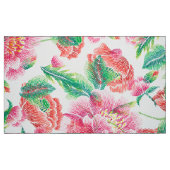 Bright Girl Pink Blume Nahtloses Muster Stoff (Fat Quarter (45,7 x 55,9 cm))