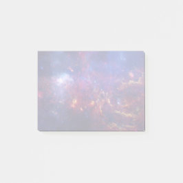 Bright Glowing Galaxy in Outer Space Post-it Klebezettel