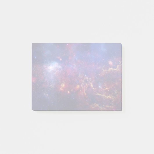 Bright Glowing Galaxy in Outer Space Post-it Klebezettel (Vorderseite)