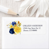 Bright Gold Navy Blues (Insitu)