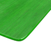 Bright Green Bamboo Holz Grain Look Schneidebrett (Ecke)