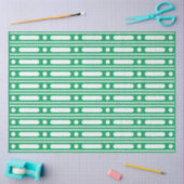 Bright Green Dots Border Decoupage Paper Seidenpapier (Basteln)