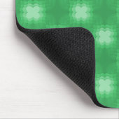 Bright Green Funky Flair Mousepad (Ecke)