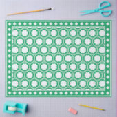 Bright Green Modern Bone Inlay Decoupage Paper Seidenpapier (Basteln)