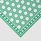 Bright Green Modern Bone Inlay Decoupage Paper Seidenpapier (Ausschnitt)