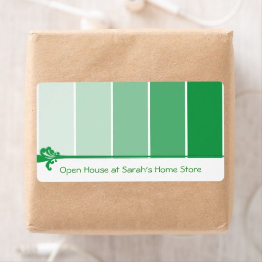 Bright Green Paint Samples (Insitu)