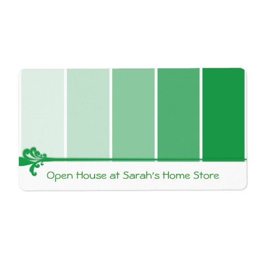 Bright Green Paint Samples (Vorne)