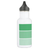 Bright Green Paint Samples Edelstahlflasche (Links)