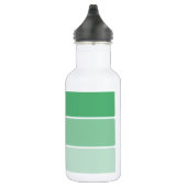 Bright Green Paint Samples Edelstahlflasche (Rechts)