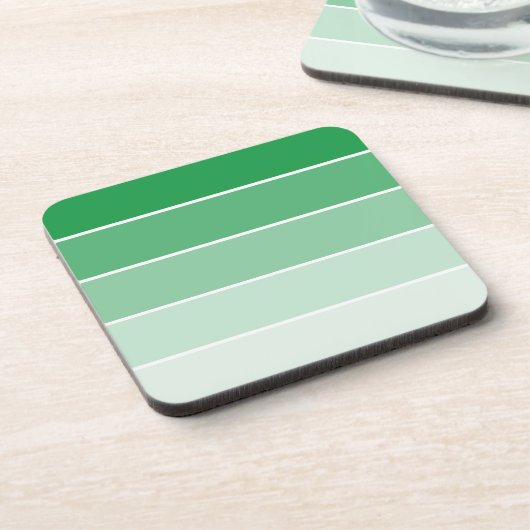 Bright Green Paint Samples Untersetzer (Linke Seite)