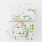 Bright Green Star Twinkle Geschenkpapier Set (Beispiel)