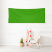 Bright green textured surface  swirling pattern banner (Insitu)