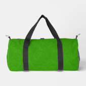 Bright green textured surface  swirling pattern duffle bag (Vorderseite)