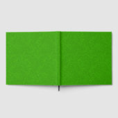 Bright green textured surface  swirling pattern gästebuch (Voll)