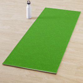 Bright green textured surface  swirling pattern yogamatte