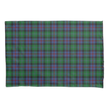Bright Green und Blue Scottish Kariert Pattern