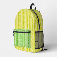 BRIGHT GREEN & YELLOW STRICK TEXTURE SEHEN AUS