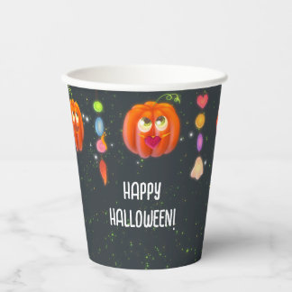 Bright Halloween Party Paper cup Pappbecher