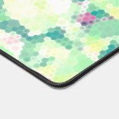 Bright Hexagon Schreibtischunterlage (Ecke)