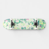 Bright Hexagon Skateboard (Horizontal)