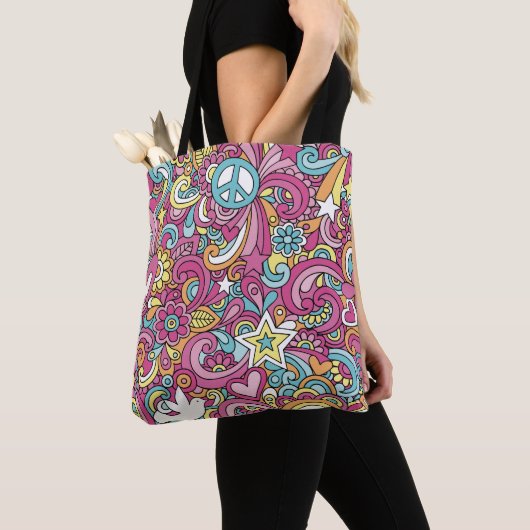 Bright Hippie Pattern Tasche (Von Nahem)