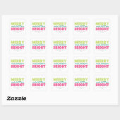 BRIGHT HOLIDAY | HOLIDAY STICKERS (Blatt)