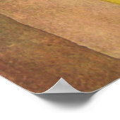 Bright house by August Macke Poster (Ecke)