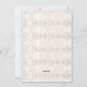 Bright Hung Lights Prom Einladung (Rückseite)