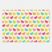 Bright Ice Cream Cones Geschenkpapier Set (Vorderseite)