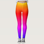 Bright Ipanema Rainbow Ombre Leggings (Vorderseite)