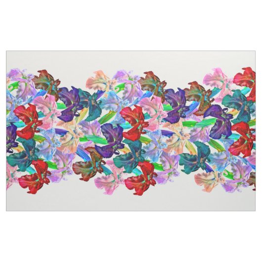 Bright Iris Large Panel Stoff (Yard (91,4 cm))