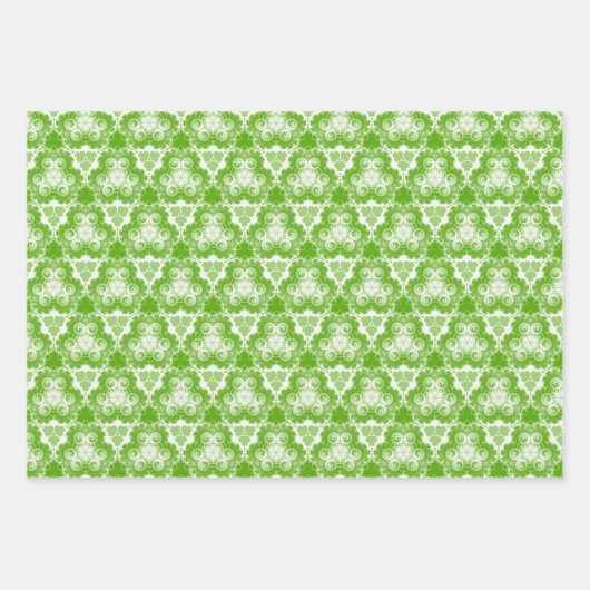 Bright Jolly Green Geschenkpapier Set (Vorderseite 2)