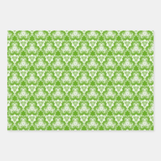 Bright Jolly Green Geschenkpapier Set (Vorderseite)