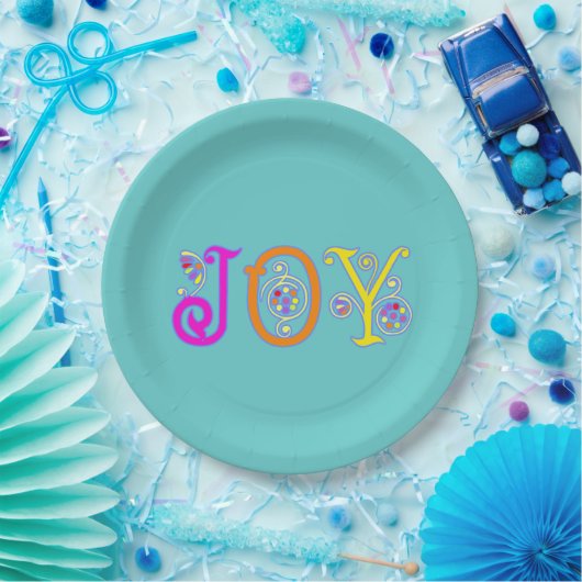 Bright Joy Plate Pappteller (Party)