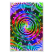 Bright Kaleidoskop Fotodruck (Vorne)