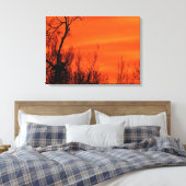 Bright Kansas Early Morning Sunrise Foto Leinwanddruck (Insitu (Schlafzimmer))