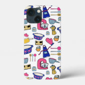 Bright Kitchen Utensils Cook Cake Maker Case-Mate iPhone Hülle (Rückseite)