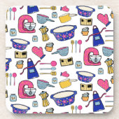 Bright Kitchen Utensils Cook Cake Maker Getränkeuntersetzer (Vorderseite)