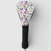 Bright Kitchen Utensils Cook Cake Maker Golf Headcover (Vorderseite)