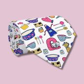 Bright Kitchen Utensils Cook Cake Maker Krawatte