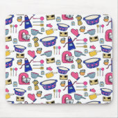 Bright Kitchen Utensities Koch Kuchen Baker Mousepad (Vorne)