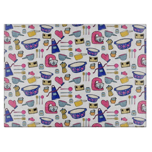 Bright Kitchen Utensities Koch Kuchen Baker Schneidebrett (Vorderseite)